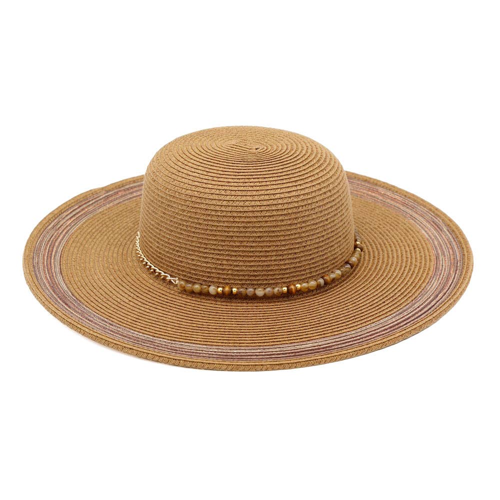 Straw Wide Brim Sun Hat