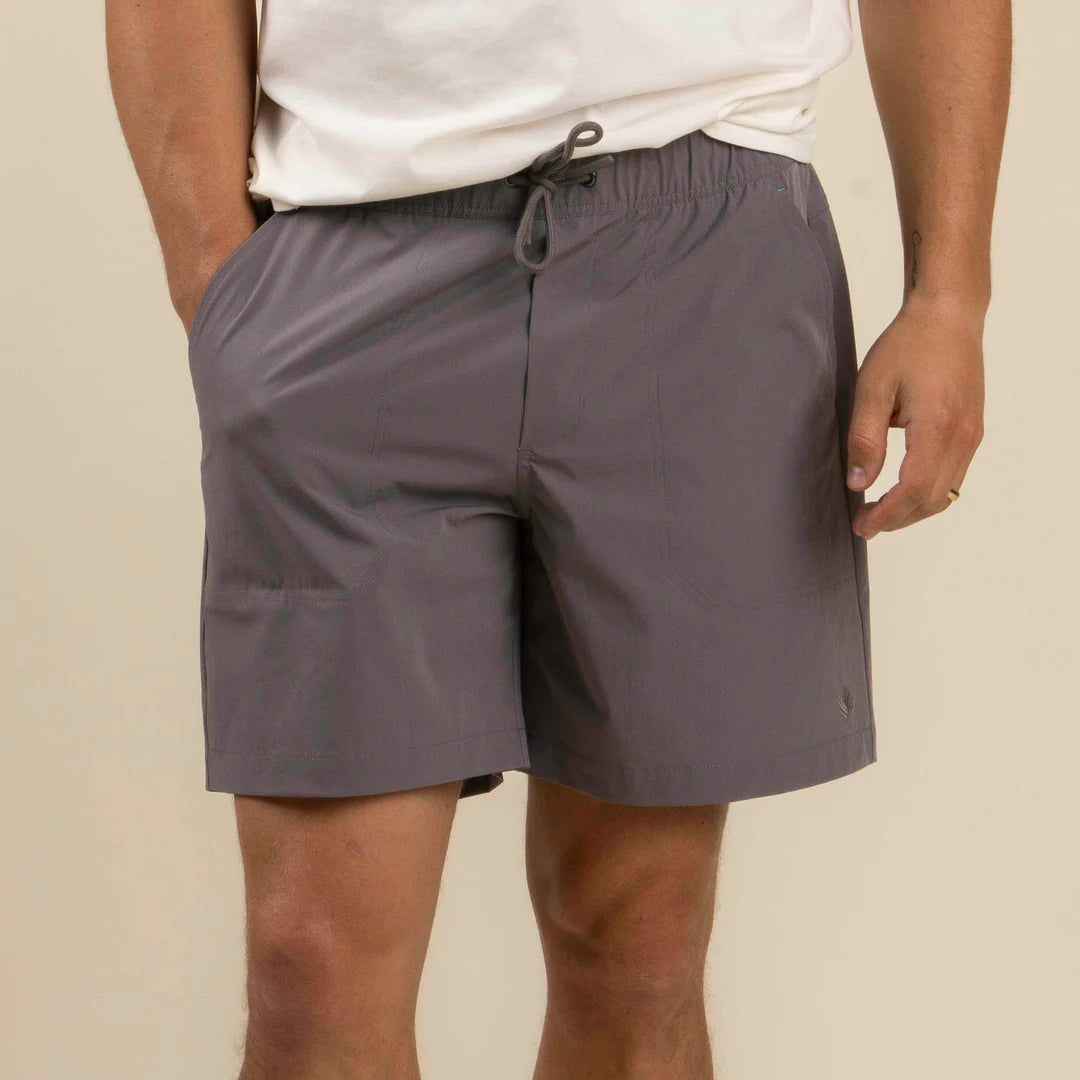 Bajada Hybrid Shorts Dusty Plum