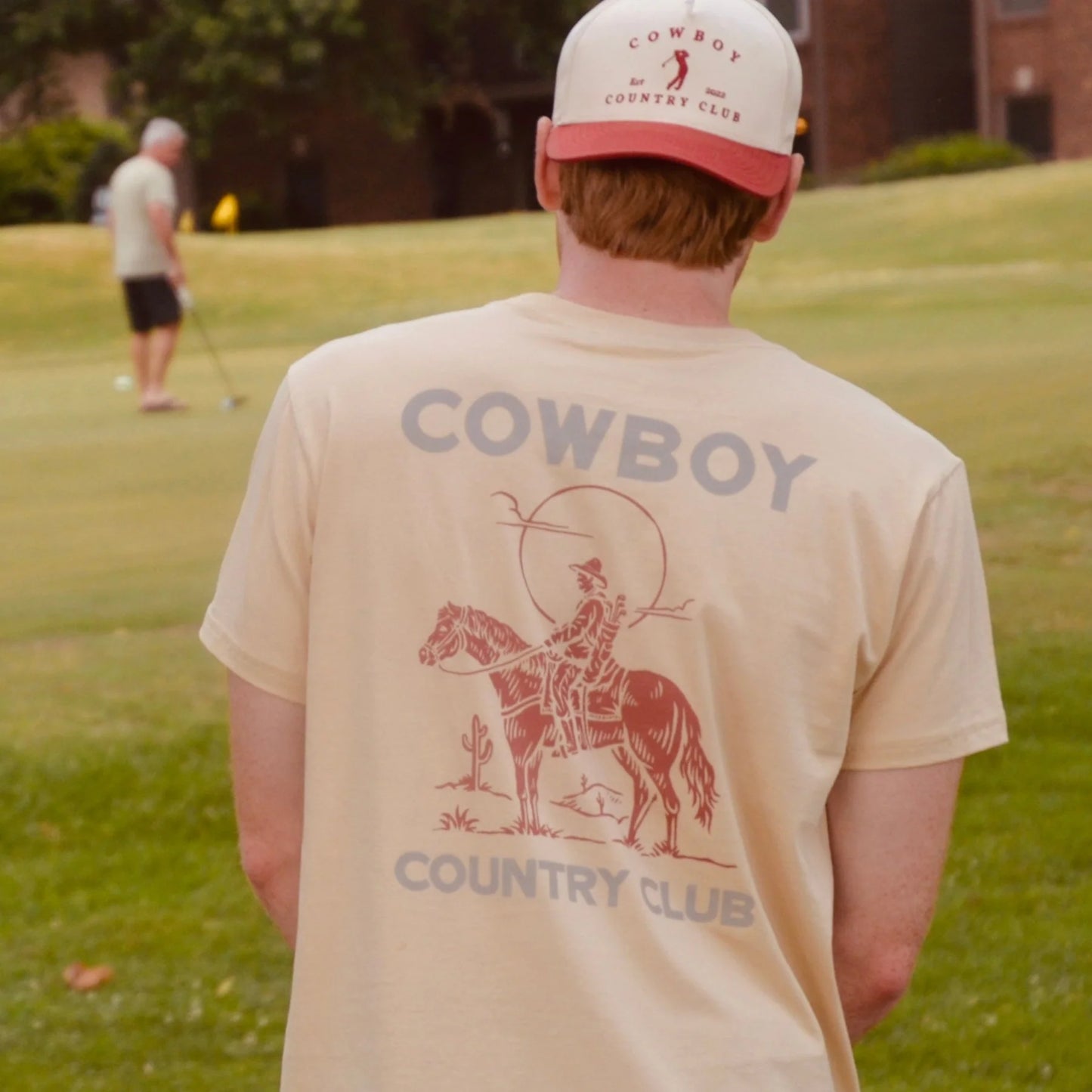 Course Record Cowboy Tee (Red)