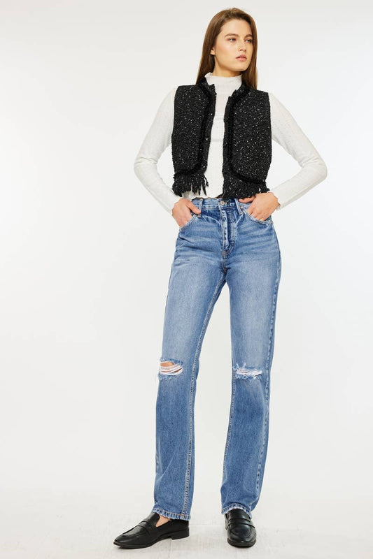 KanCan 90’s High Rise Straight Jeans
