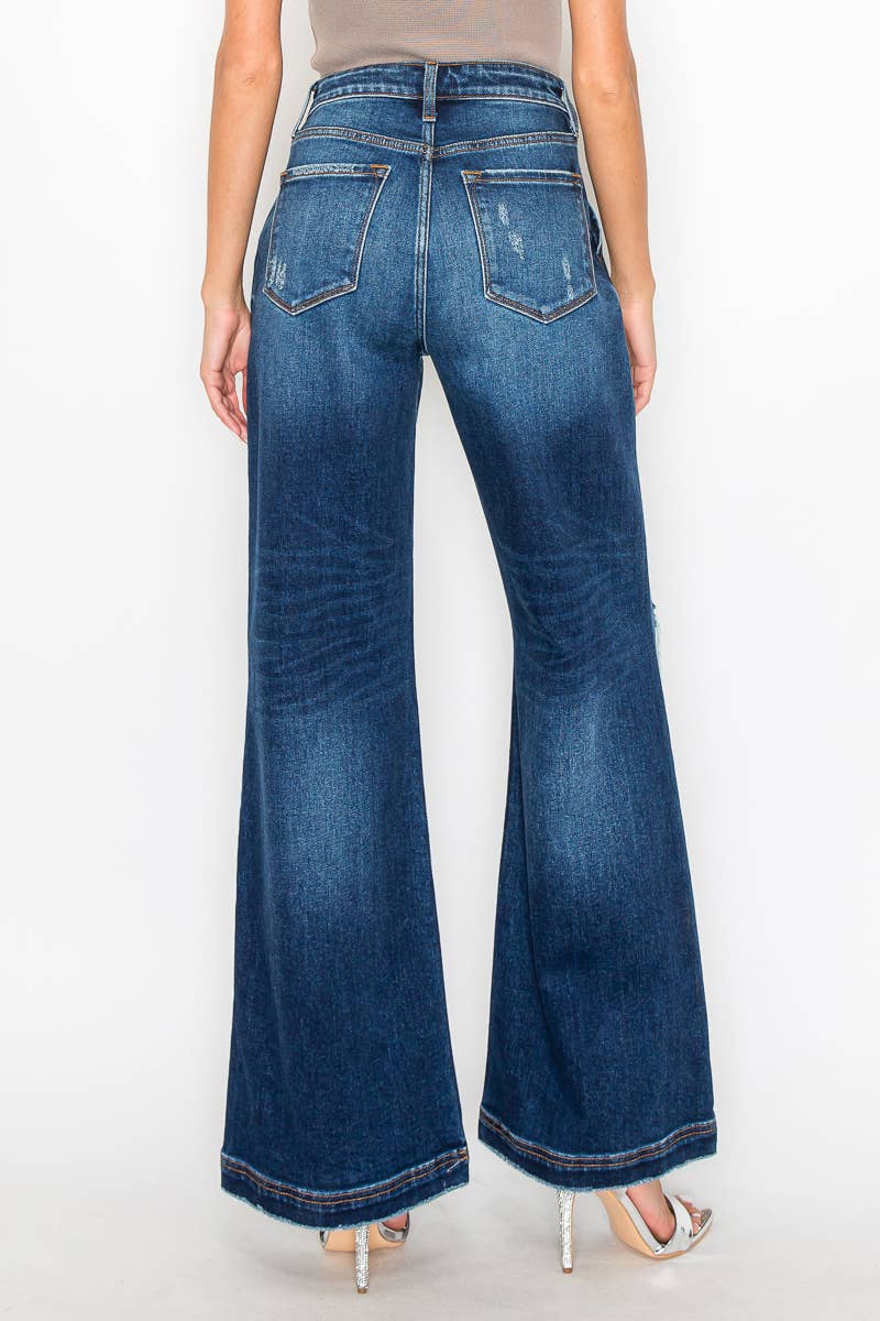 H.RISE RELAXED FLARE DARK