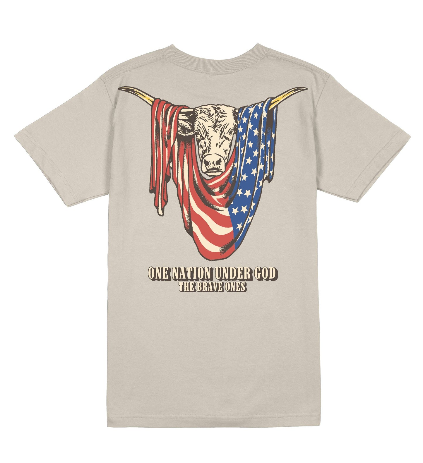 American Longhorn Tee Cream