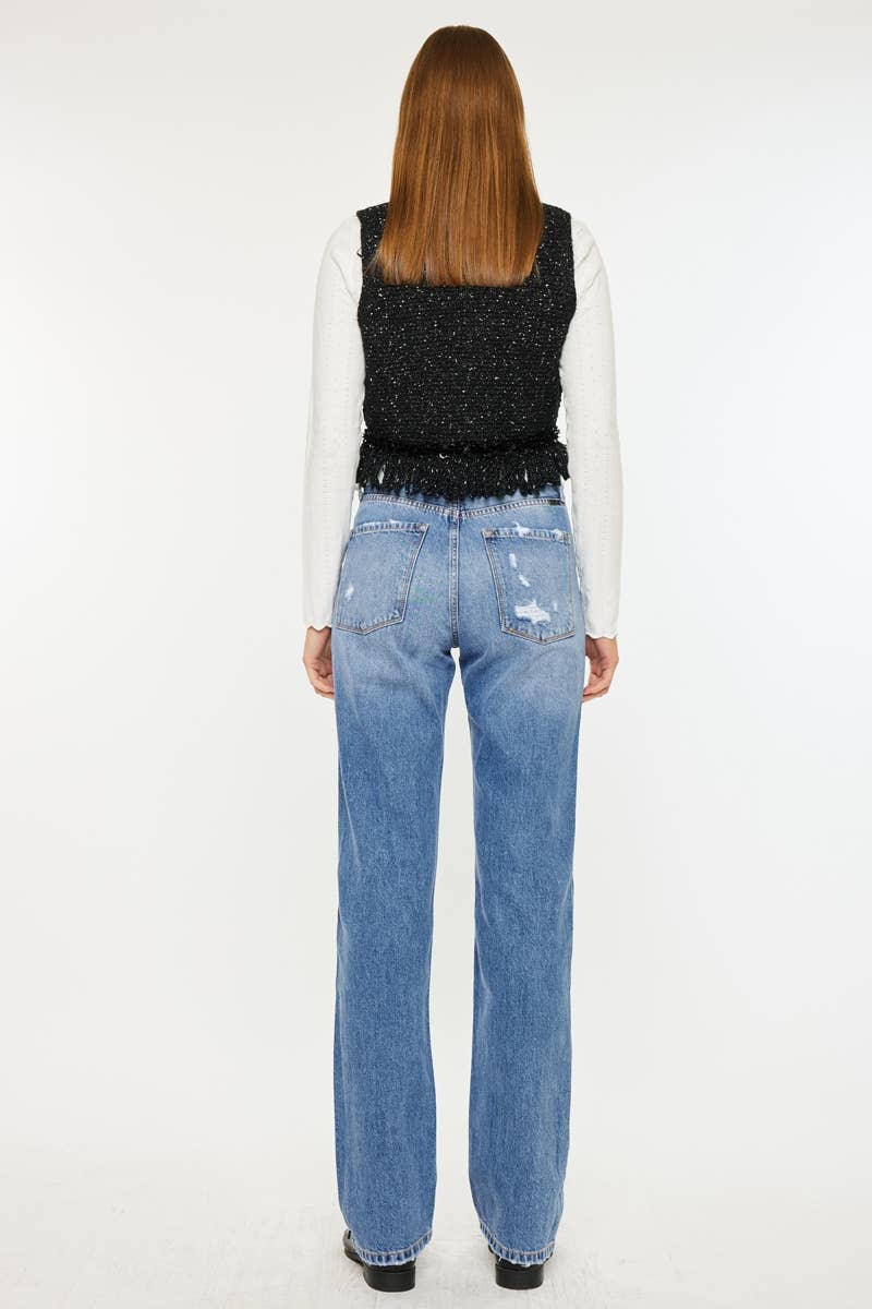 KanCan 90’s High Rise Straight Jeans