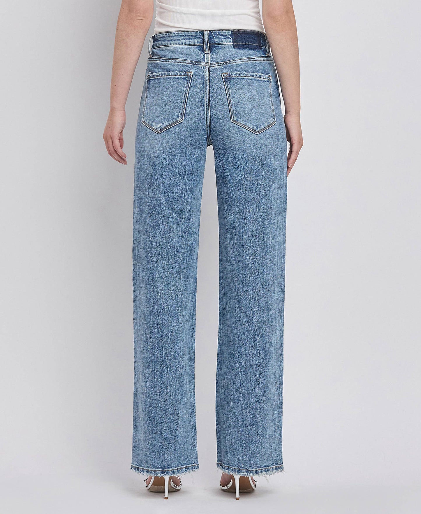 90'S LEAPING WATER WIDE JEANS
