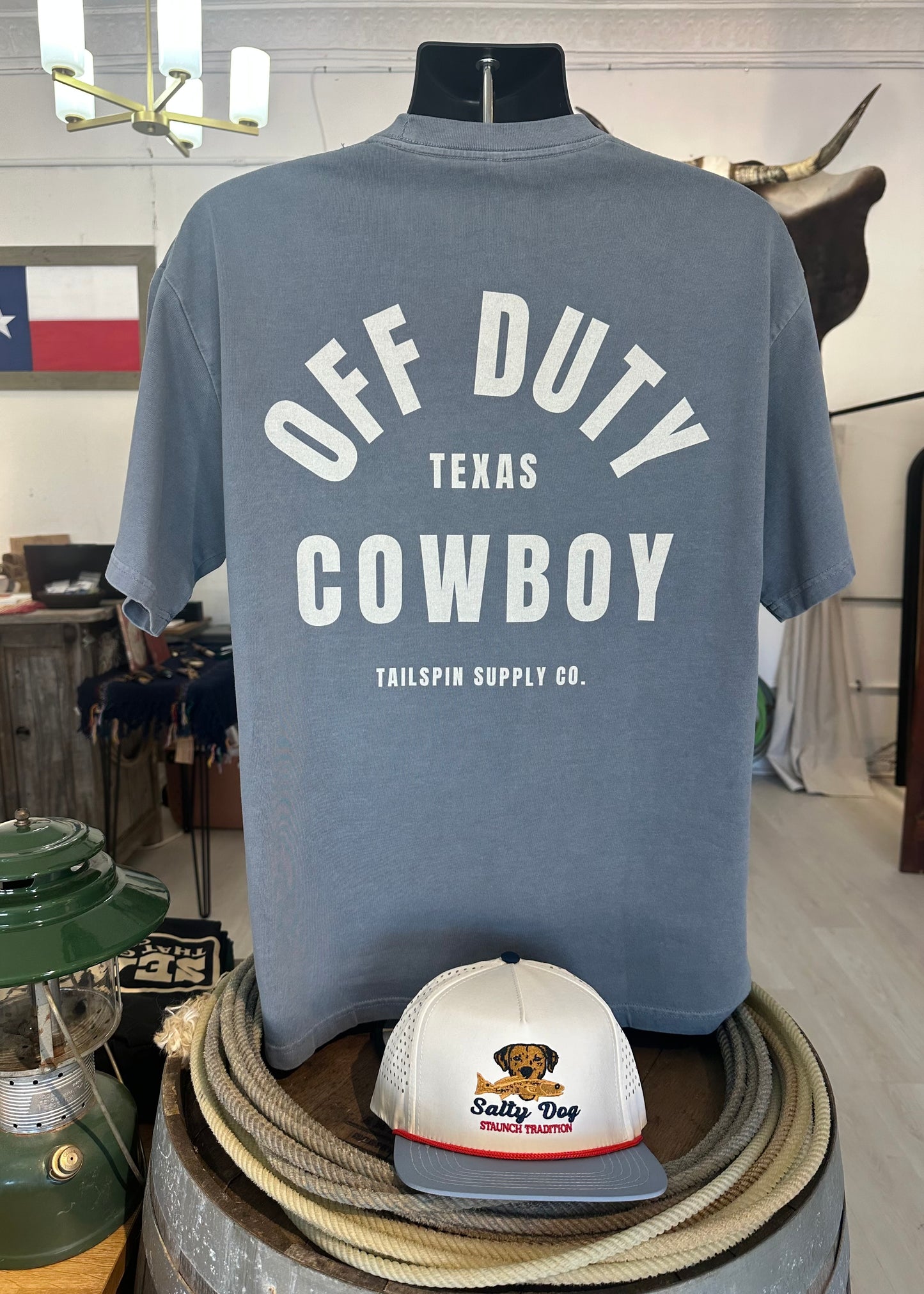 Off Duty Cowboy Tee