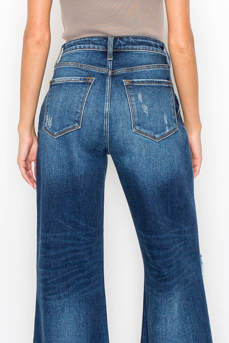 H.RISE RELAXED FLARE DARK