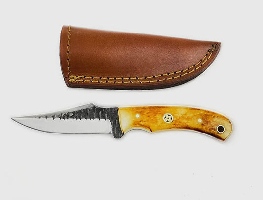 Damascus Carbon skinning/hunting knife TC-59
