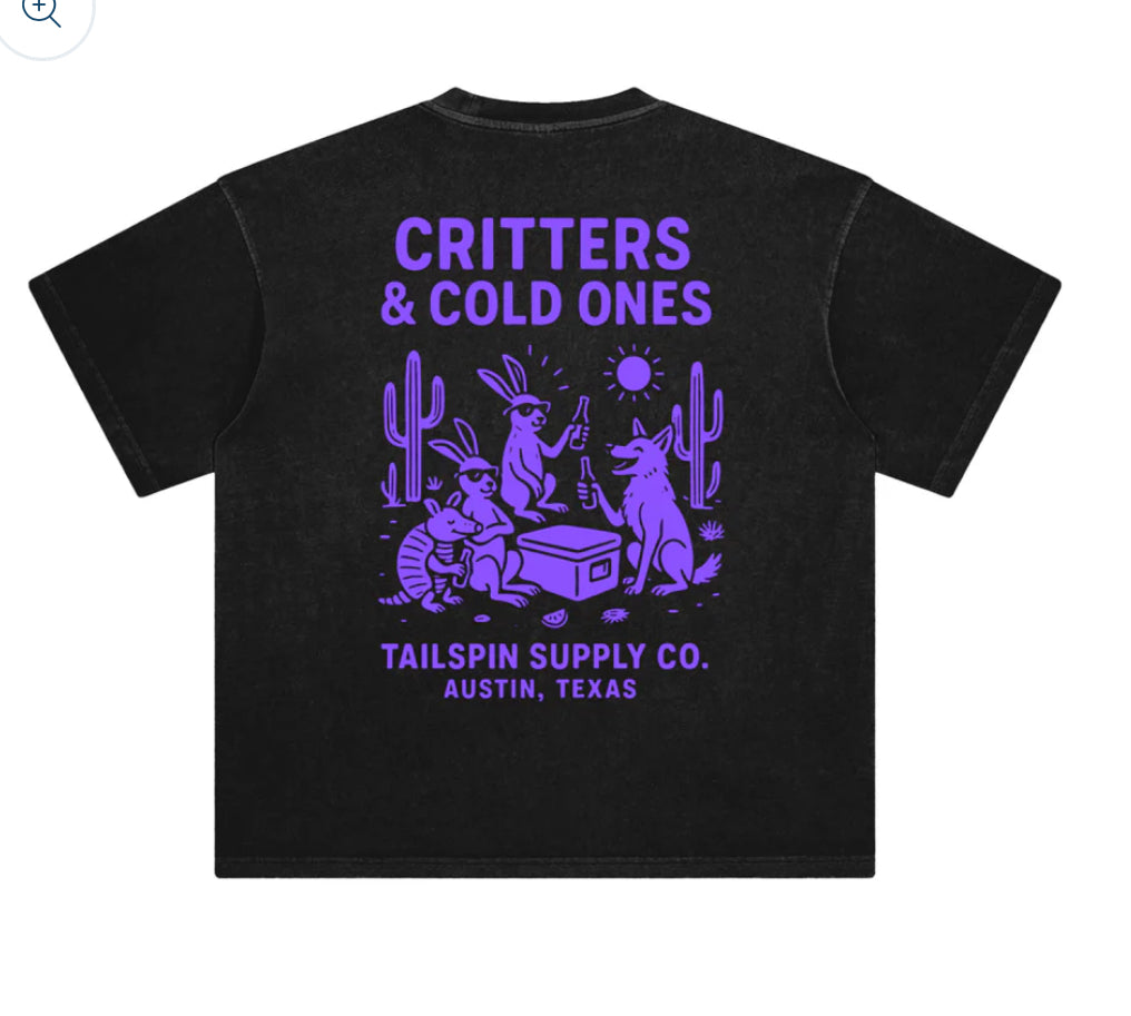 Critters & Cold Ones Tee