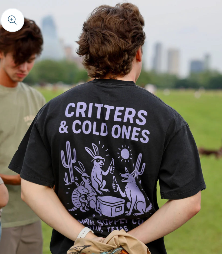 Critters & Cold Ones Tee