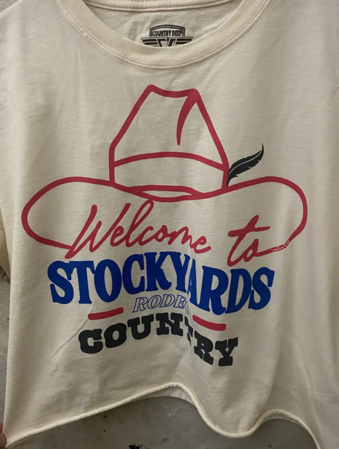 Welcome to the Stockyards oversized crop