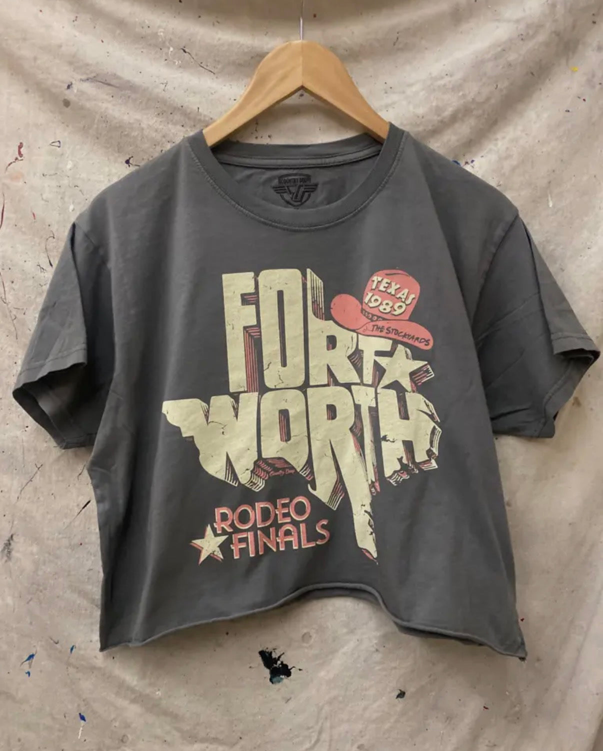 FTW State Rodeo ‘89 Crop Tee