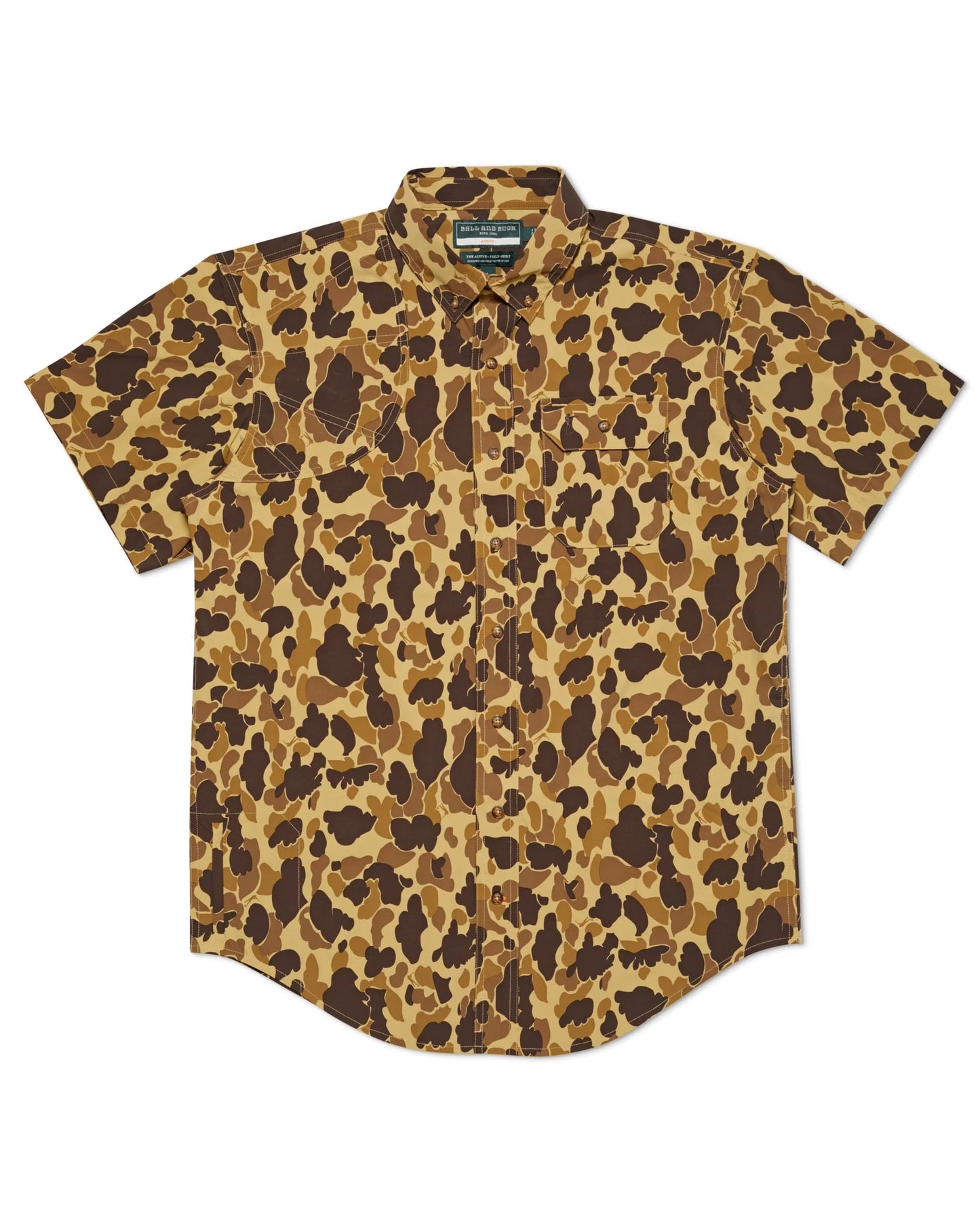 Active+Field Shirt Camo SS