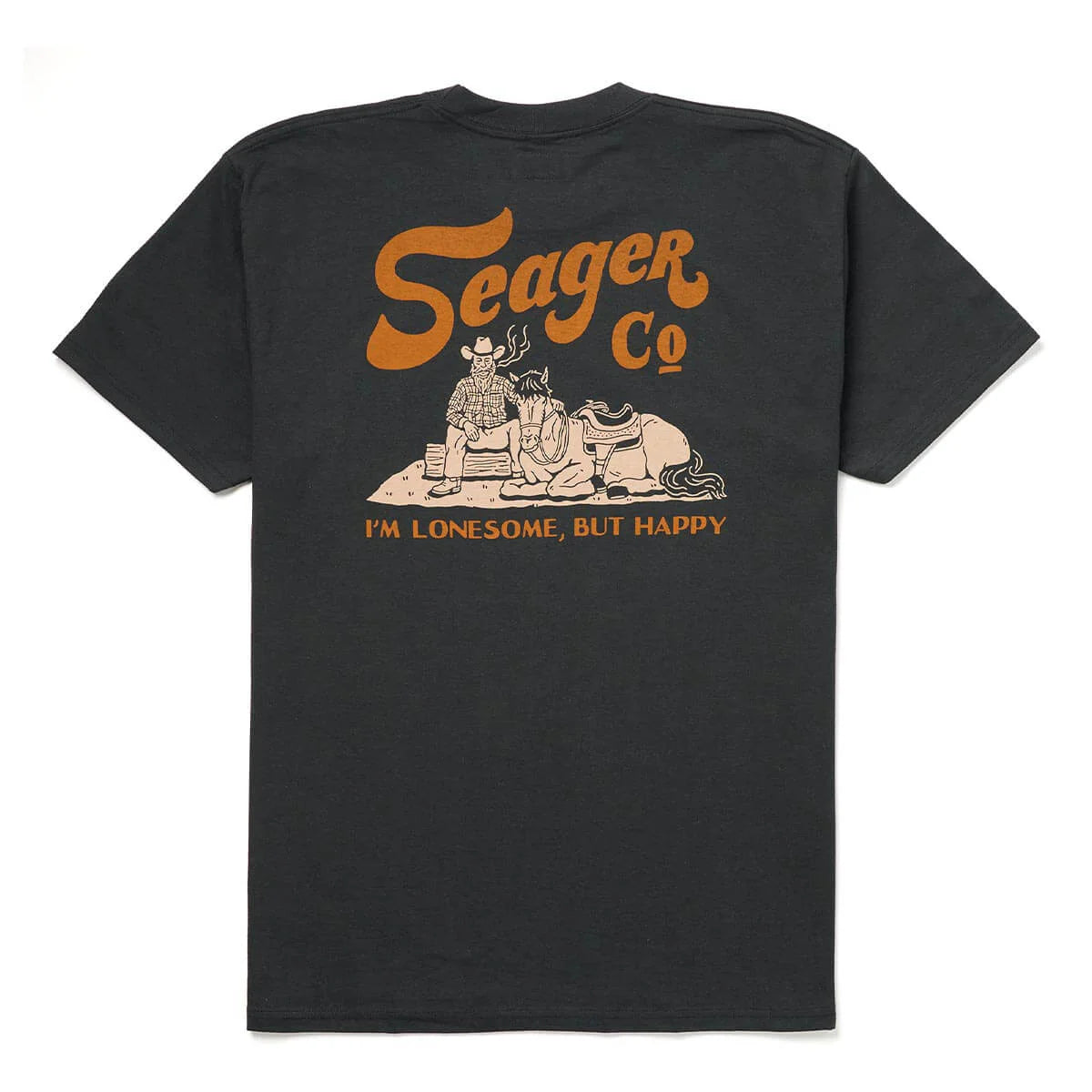 Seager Lonesome Tee (Black)