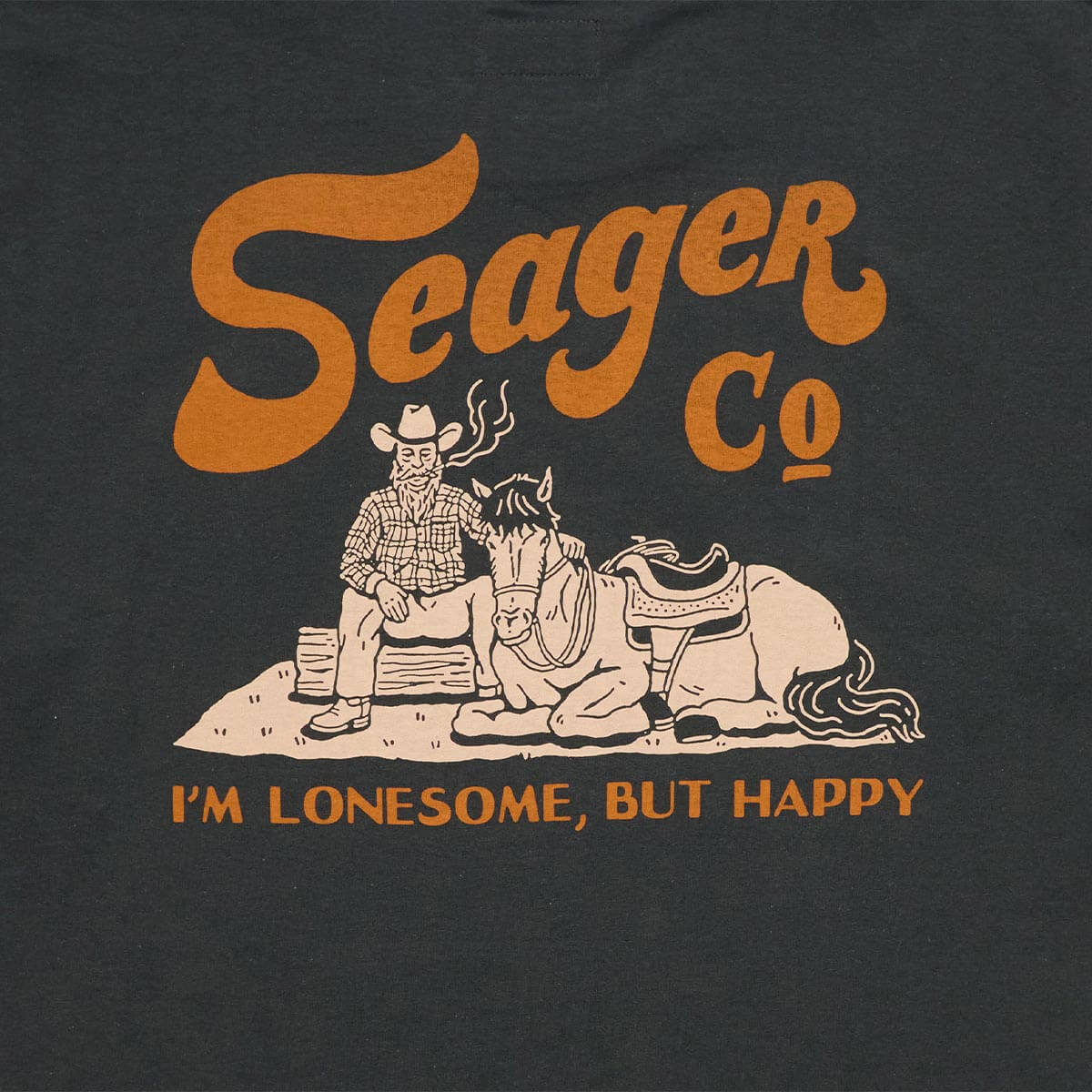 Seager Lonesome Tee (Black)