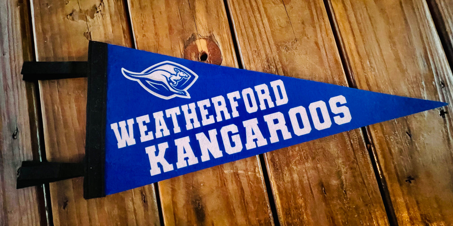 Weatherford Kangaroos Pennant Banner