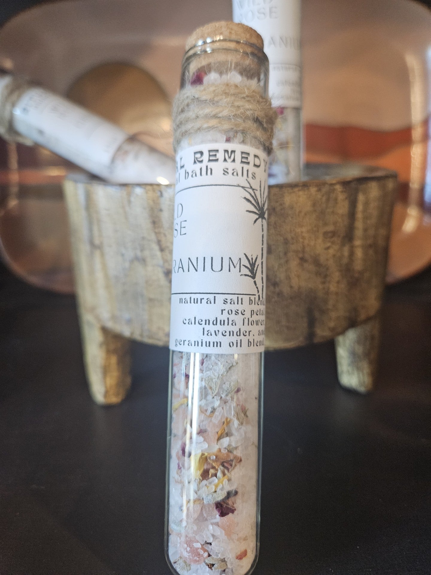 45 ml Wild Rose Bath Salt tube