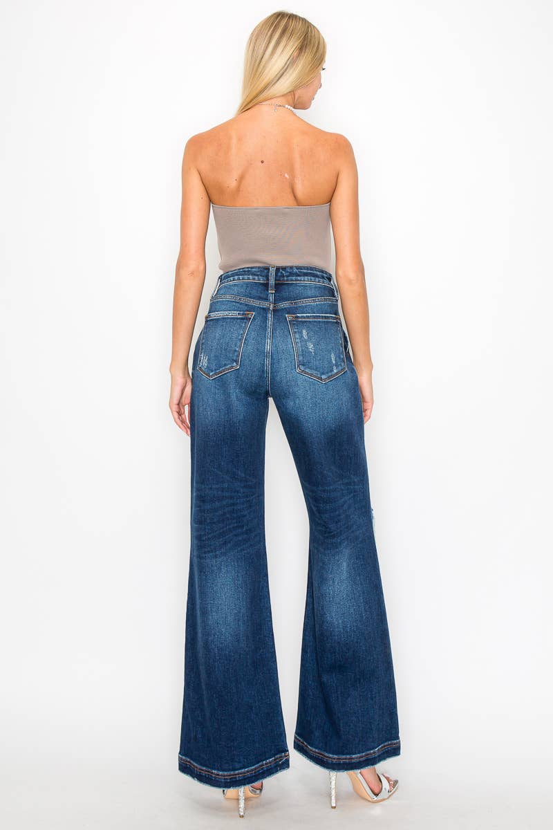 H.RISE RELAXED FLARE DARK