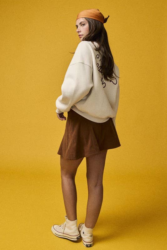 “Saddle Up” Embroidered Crewneck