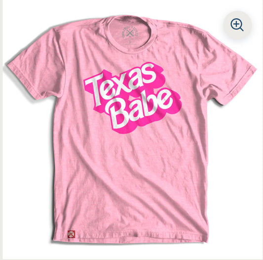 Texas Babe Pink Shirt