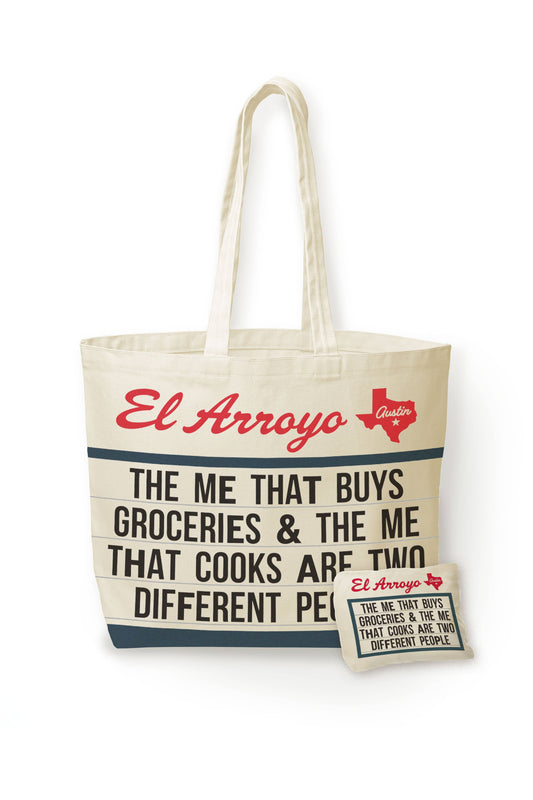 Marquee Canvas Tote - Two Different People