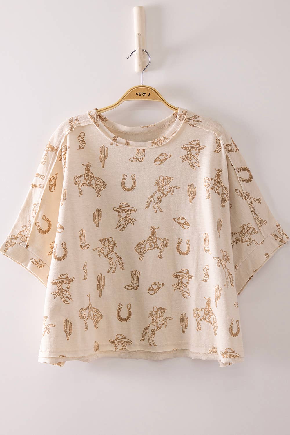 Dolman Sleeve Western Top