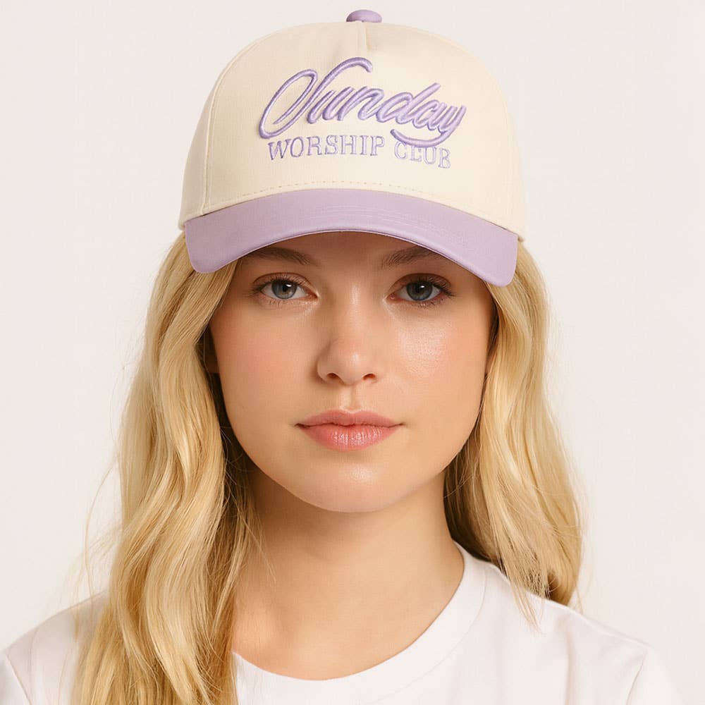 SUNDAY WORSHIP CLUB HAT