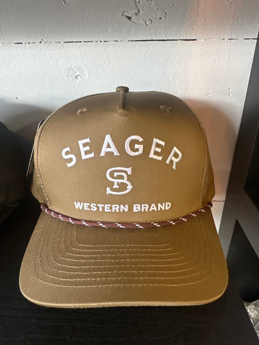 Seager Branded Hat Brown/Brown