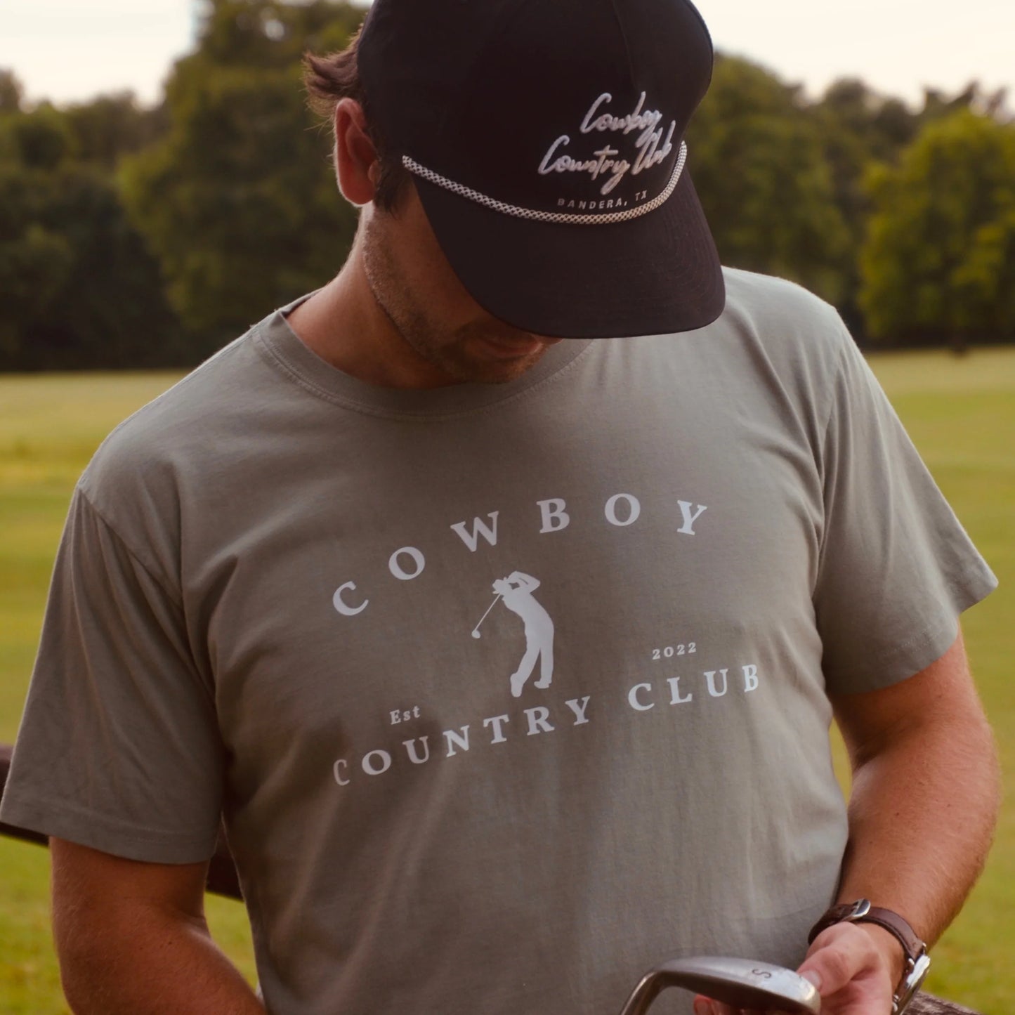 Golfer Logo Tee (Bay)