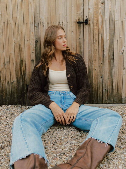Kate High Rise Barrel Jean (Raw Hem)