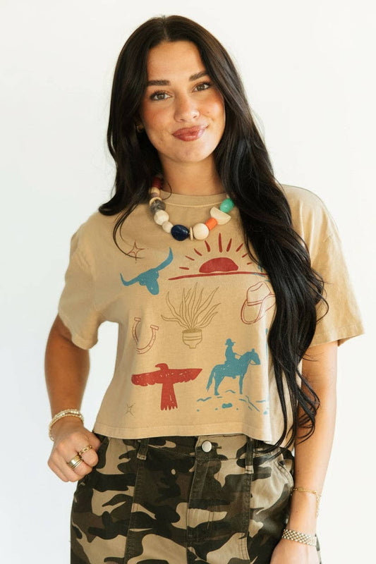 COWBOY THINGS TEE