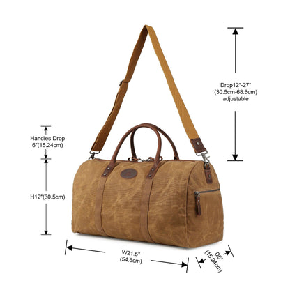 Hillside Duffel: Gray