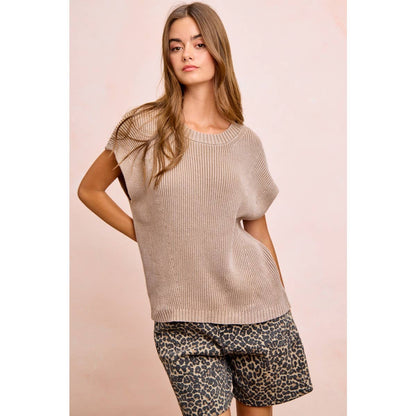 Leopard Print Mom shorts