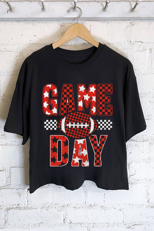 GAME DAY (Football) Boxy Tee