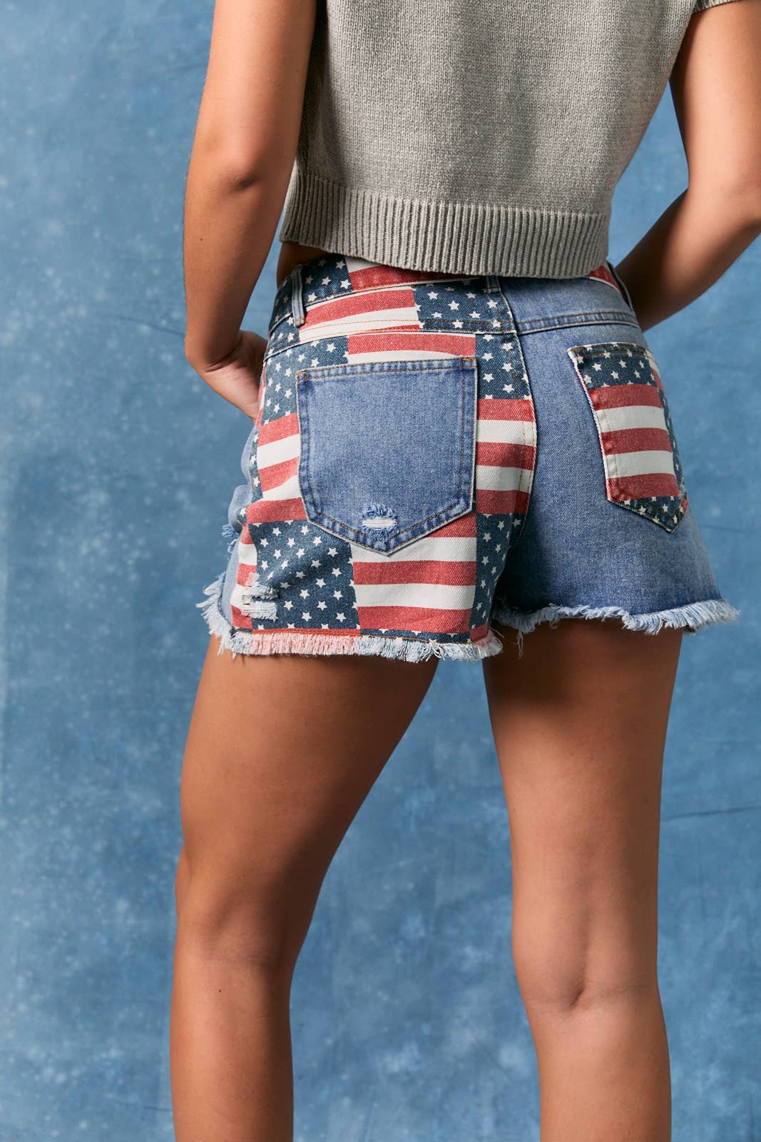 Americana Low Rise Shorts