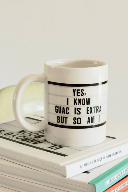 Coffee Mug 16oz  - Guac is Extra