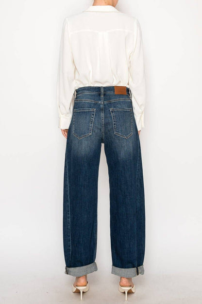 Relaxed Tapered HR Barrel Jeans