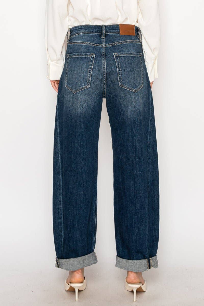 Relaxed Tapered HR Barrel Jeans