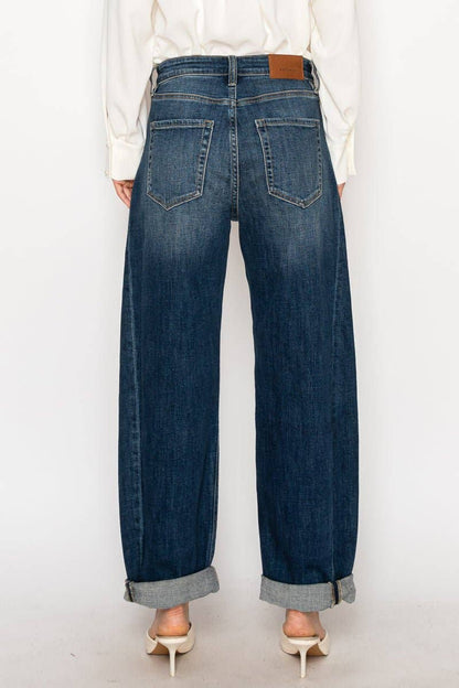 Relaxed Tapered HR Barrel Jeans