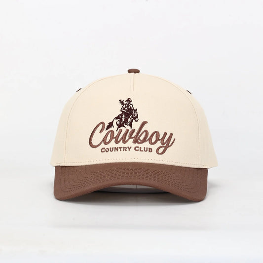 Rodeo Golfer Hat-Brown