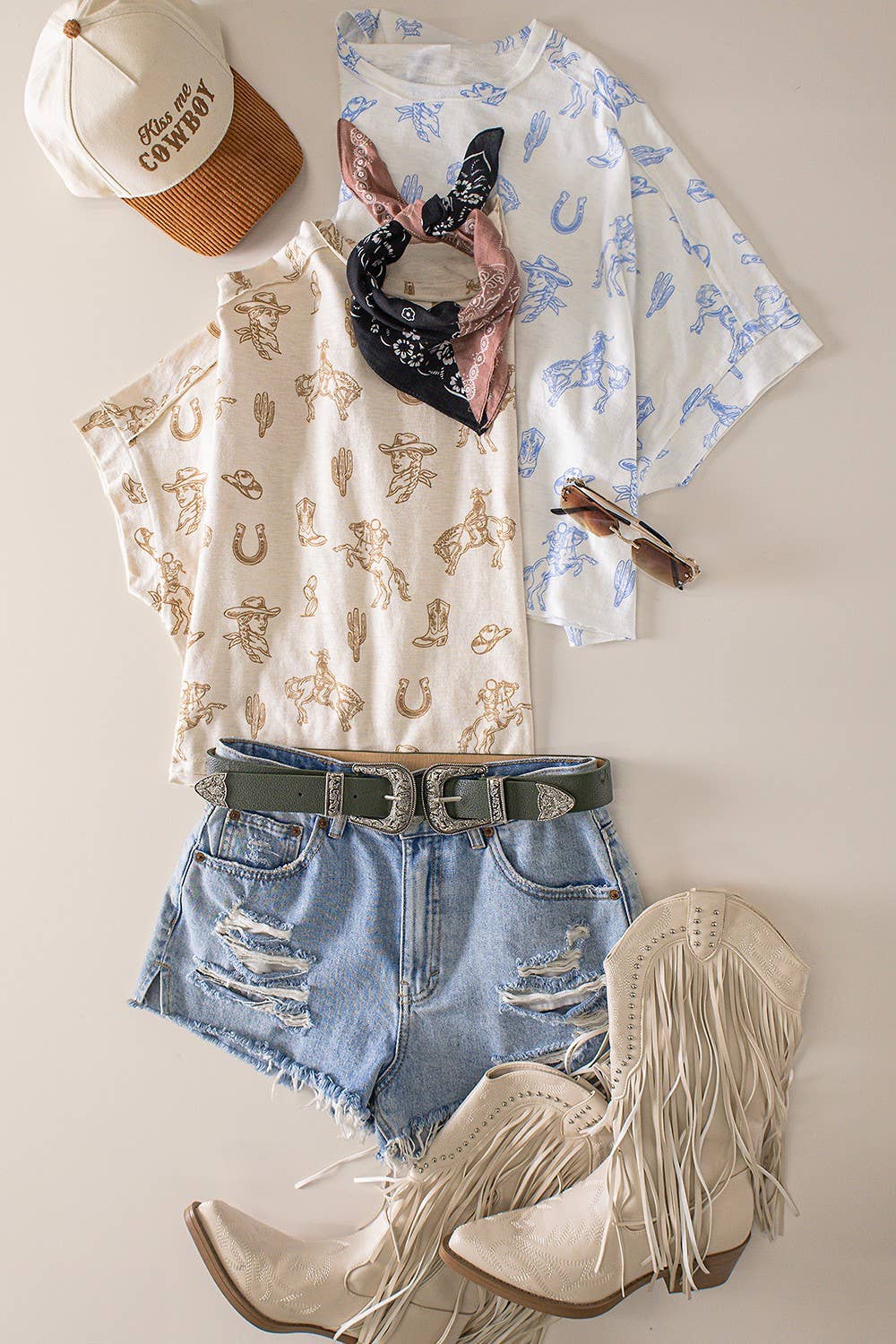 Dolman Sleeve Western Top