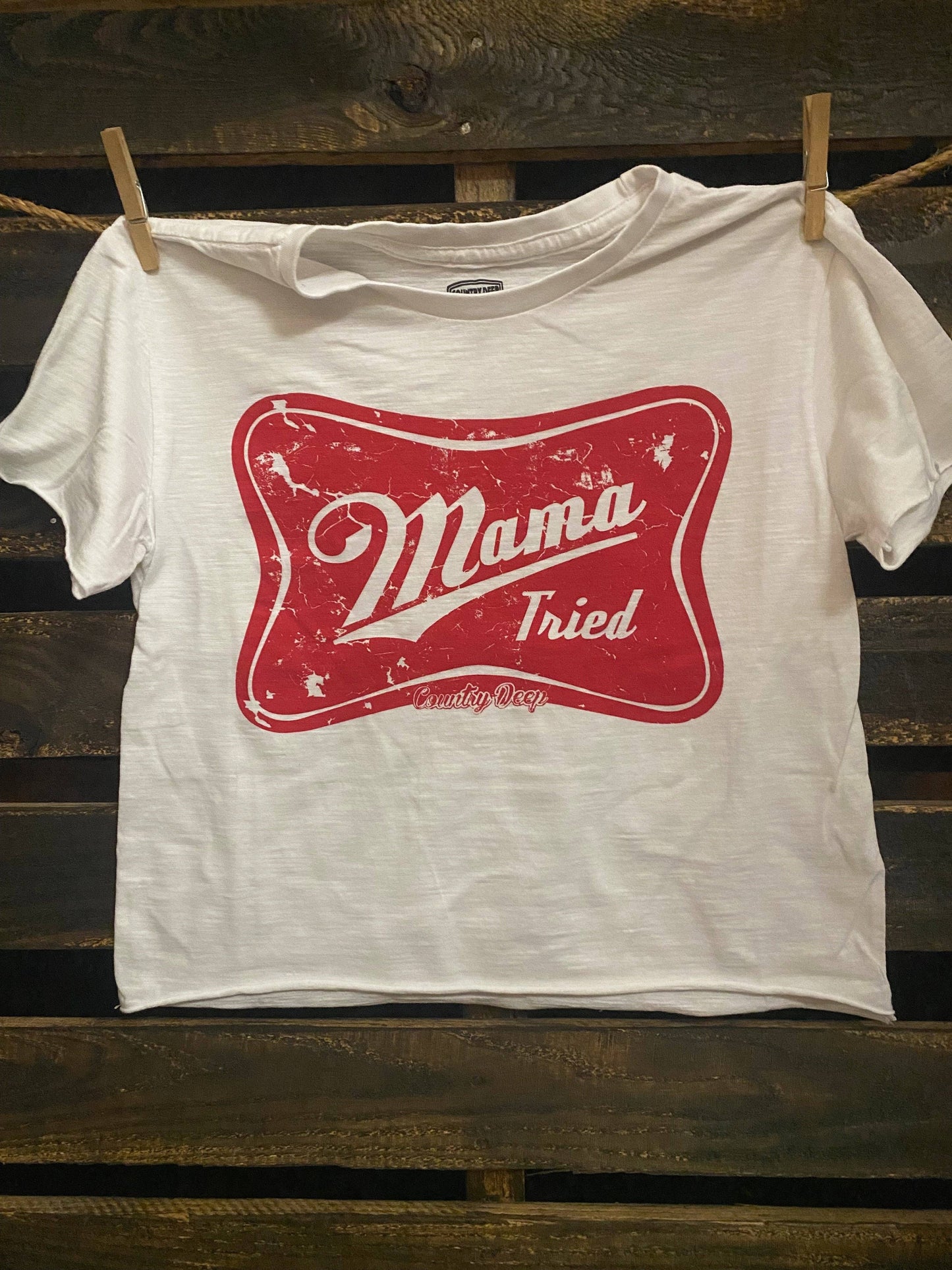 Mama Tried Cropped Tee