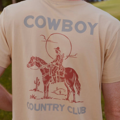 Course Record Cowboy Tee (Red)
