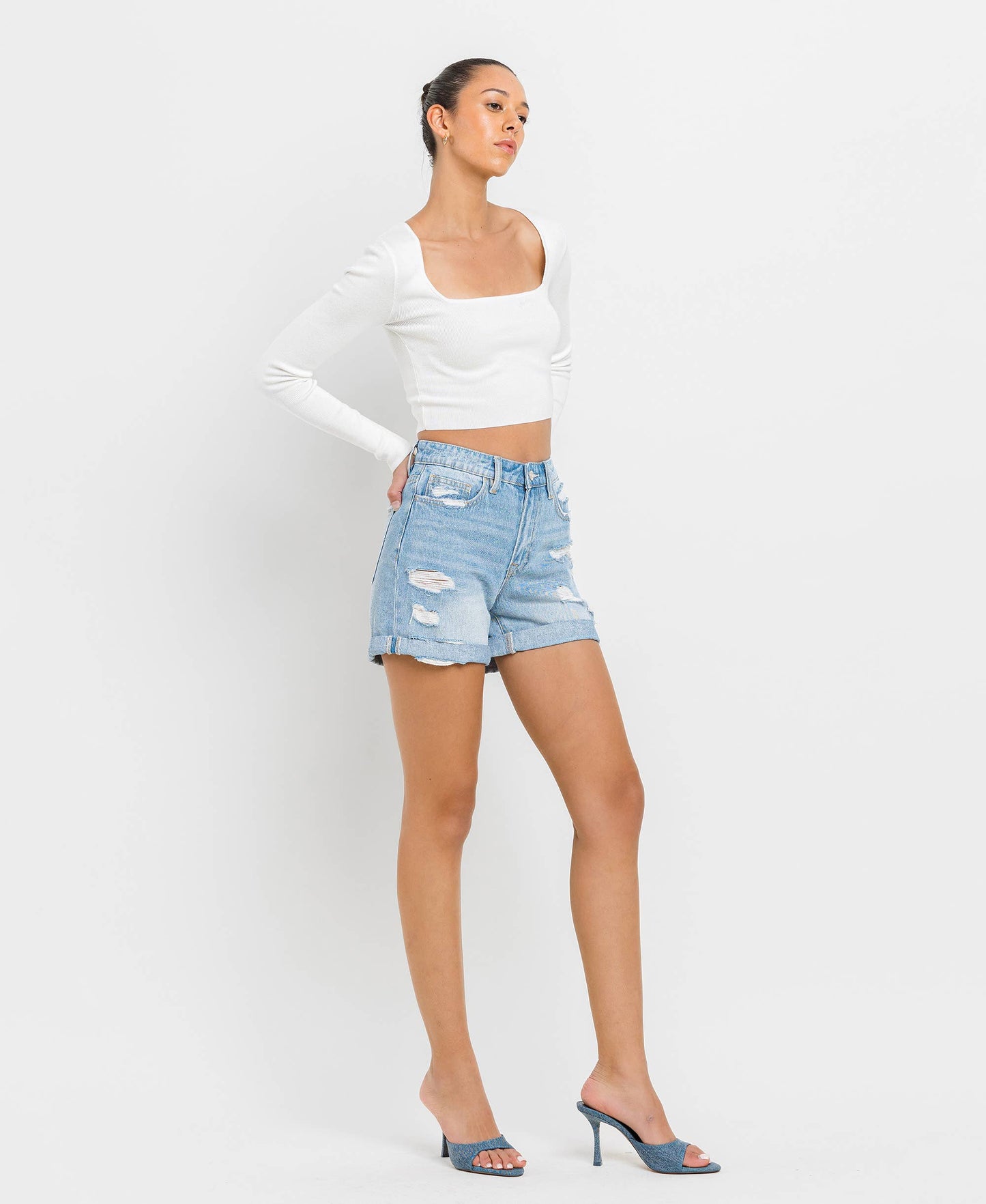 Rebecca Pacific Venice Boyfriend Shorts
