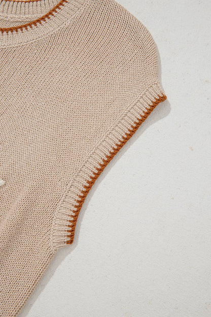 HOWDY Embroidered Knit Top