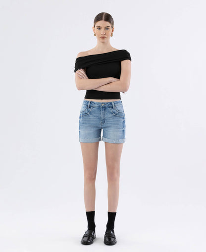 Vervet Rebecca HR Cuff Shorts