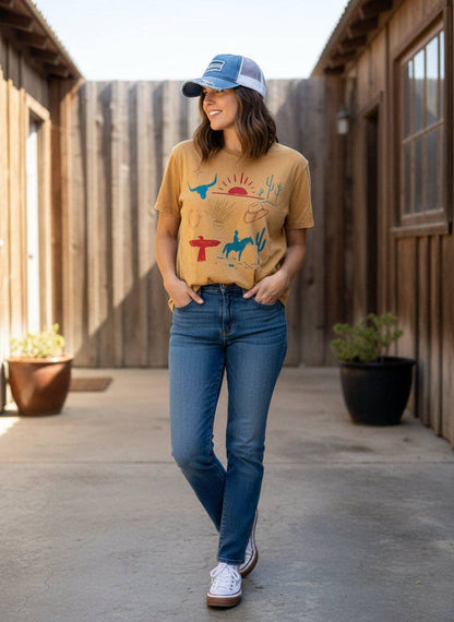 COWBOY THINGS TEE