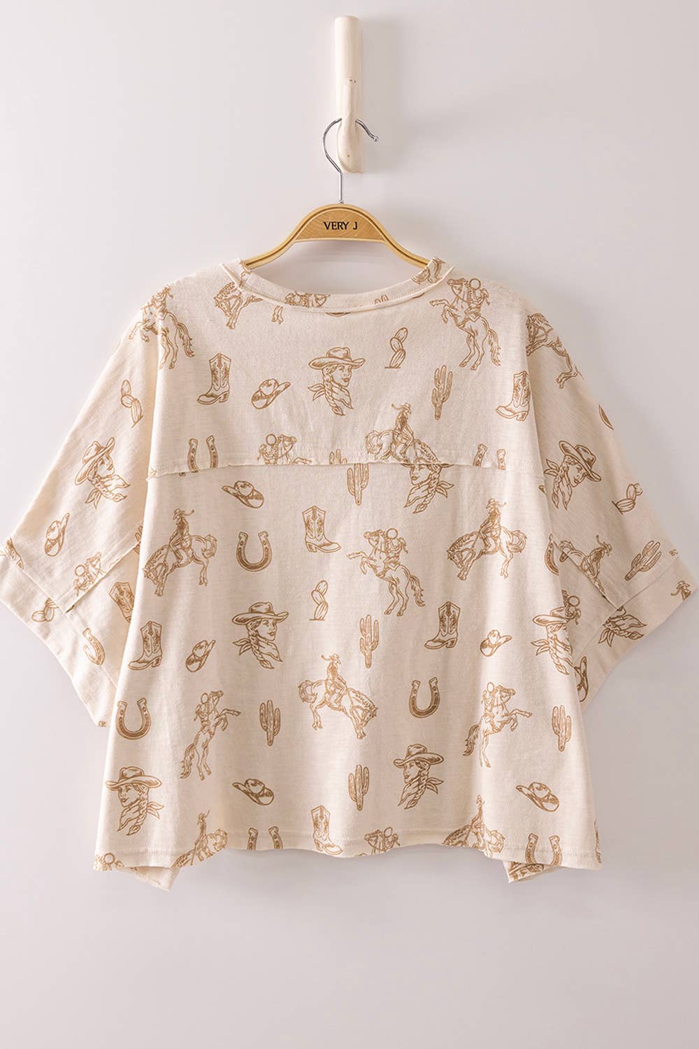 Dolman Sleeve Western Top