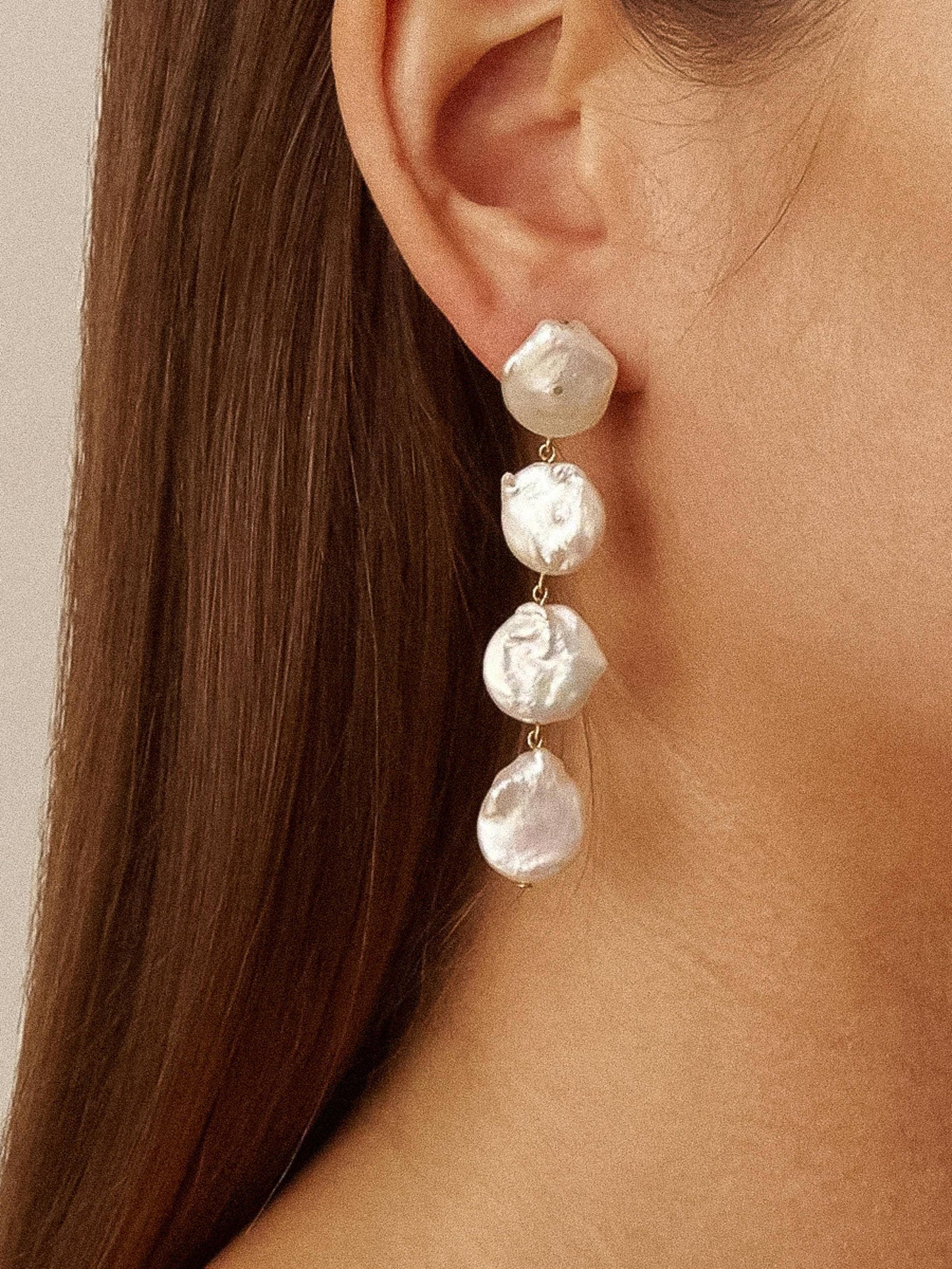 Héloïse 18K Non-Tarnish Pearl Drop