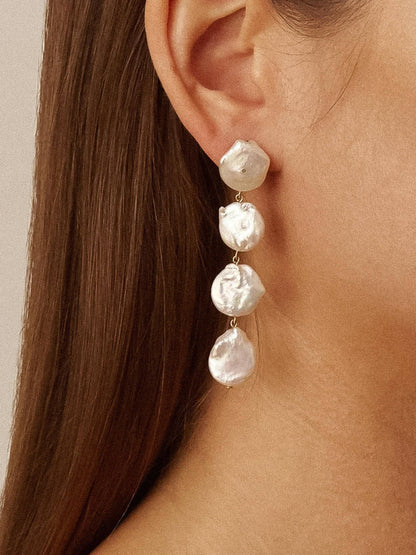 Héloïse 18K Non-Tarnish Pearl Drop