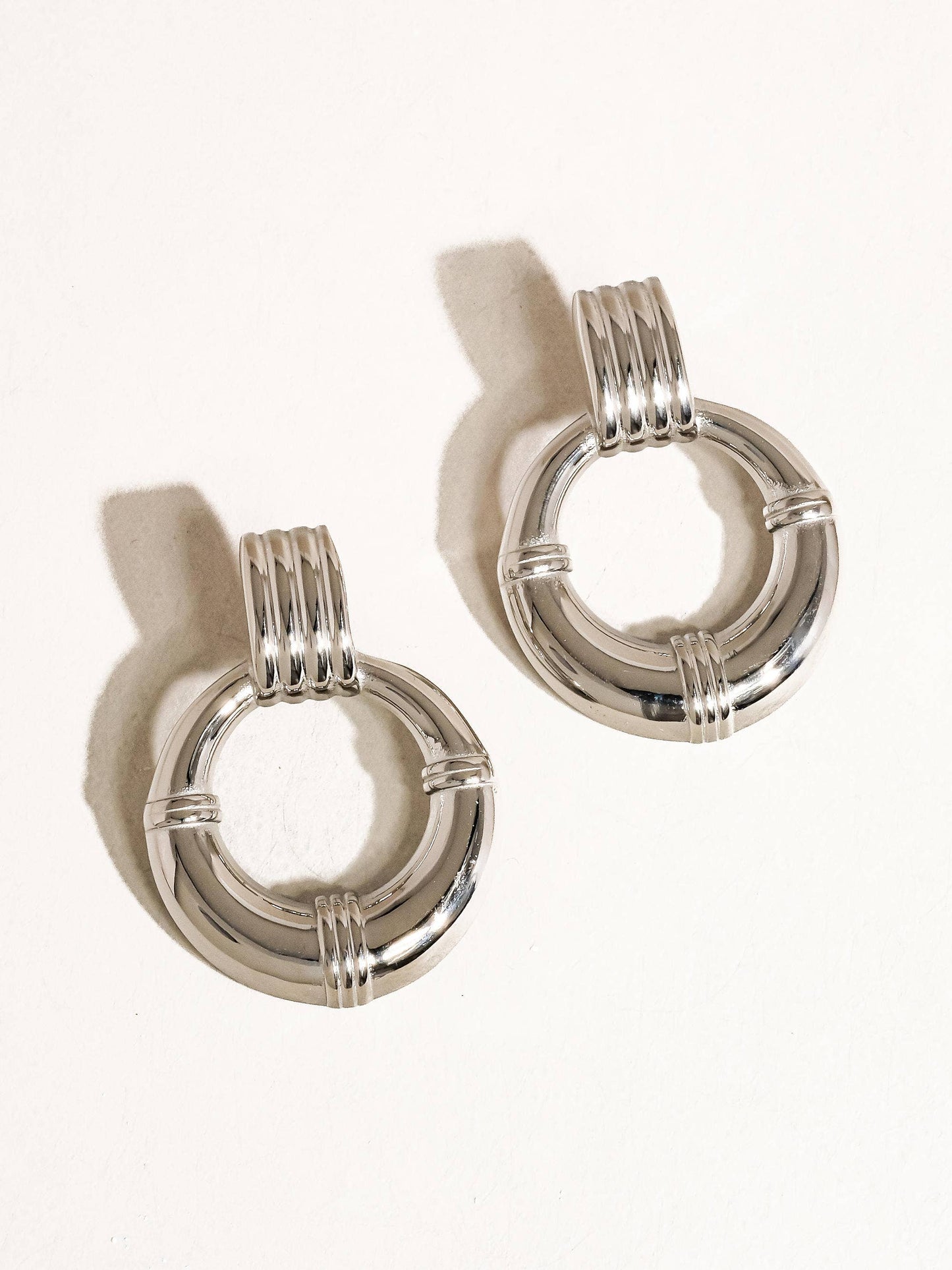 Siya 18K NonTarnish Hoop Multi-Colored